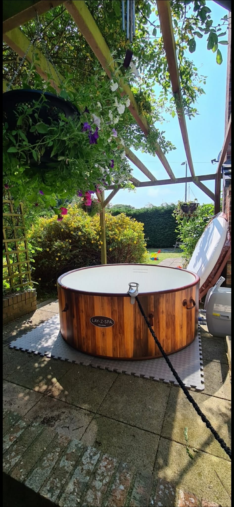 Helsinki under pergola